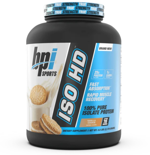 BPI Iso HD 5lbs Vainilla Cookie